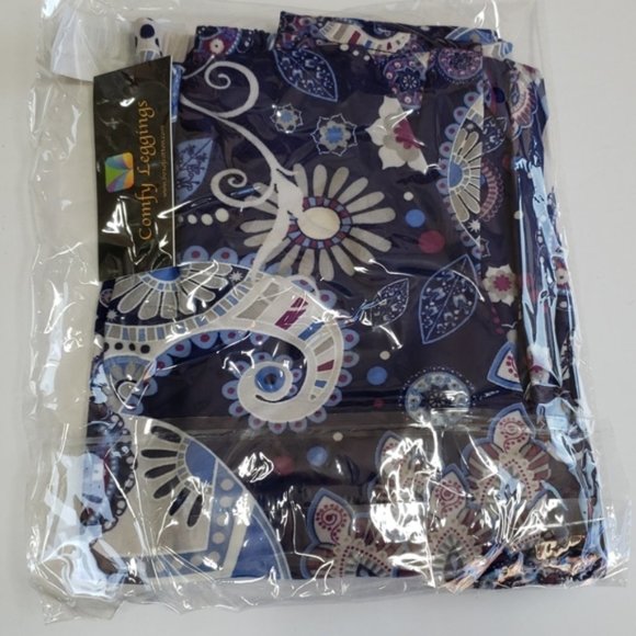 COMFY LEGGINGS Women's Capri Length Buttery Soft Yoga Workout - Picture 4 of 8